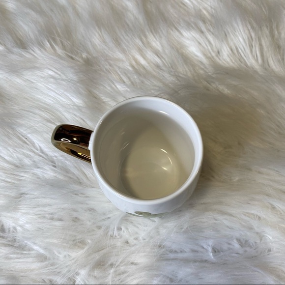 Disney x Target Gold Foil Micky Mouse Profile White Porcelain Coffee Mug - Picture 5 of 8